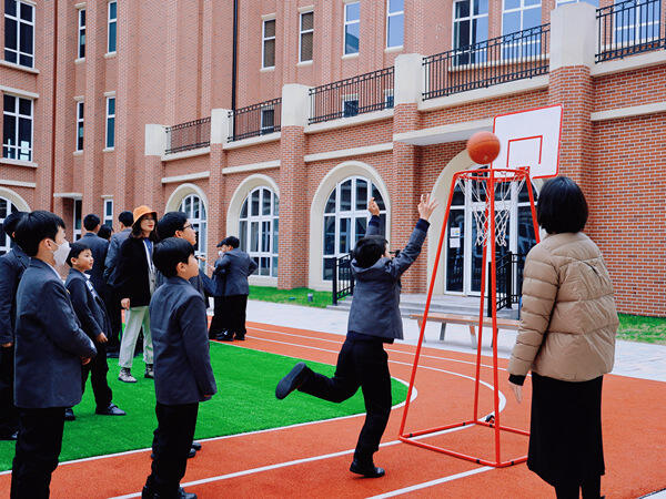 在校100天庆典,南通惠立学校